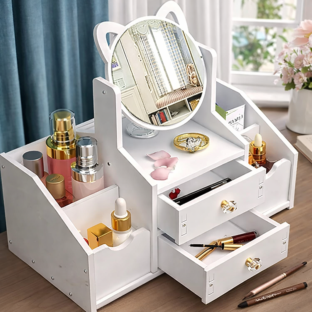 Organizer Trucchi con Specchiera