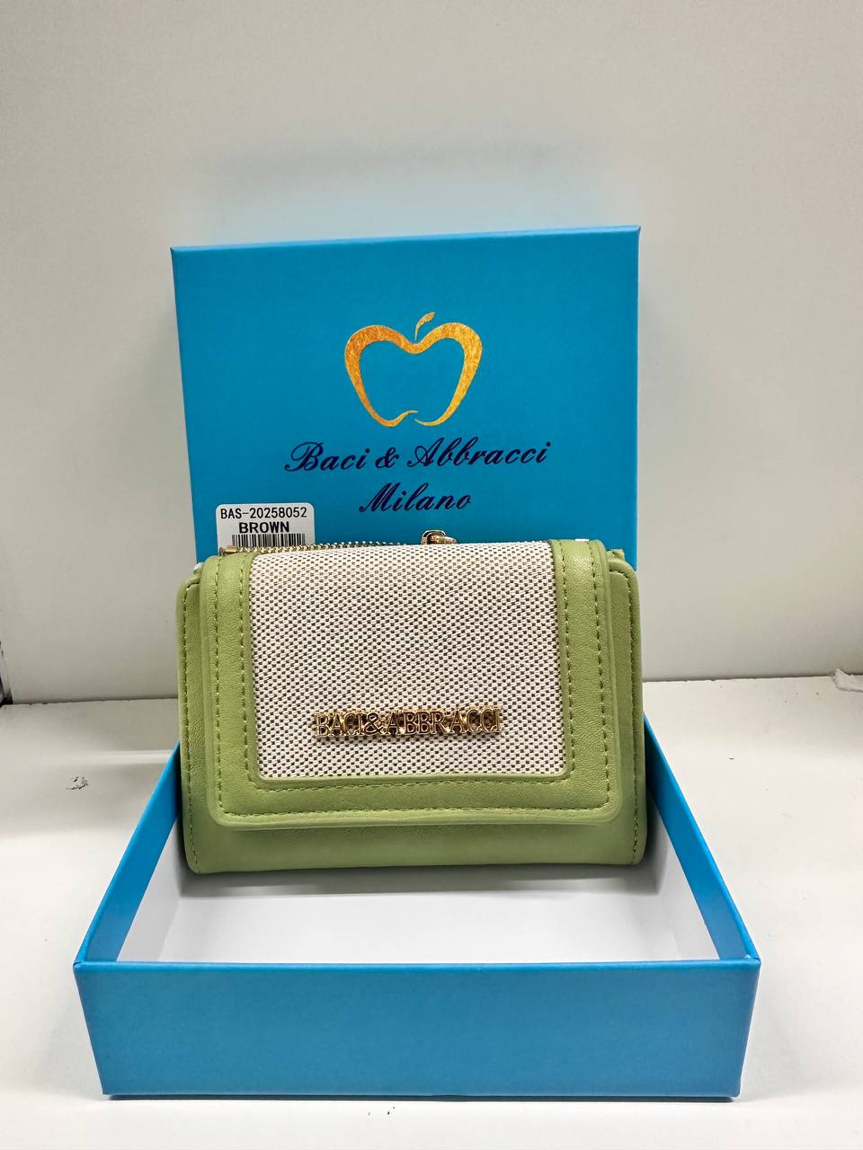 Portafoglio compatto da donna Baci & Abbracci