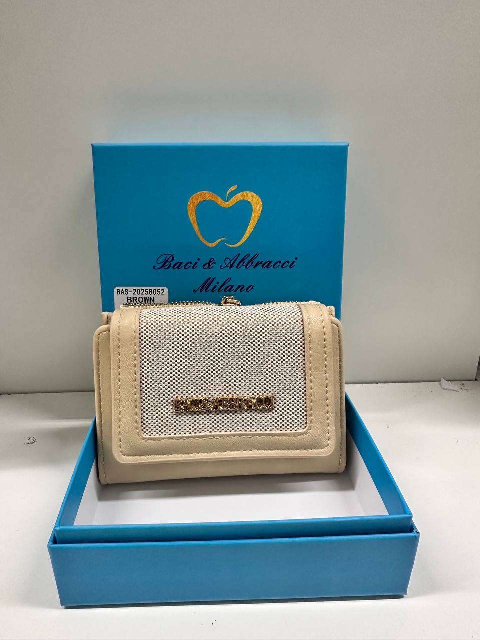 Portafoglio compatto da donna Baci & Abbracci