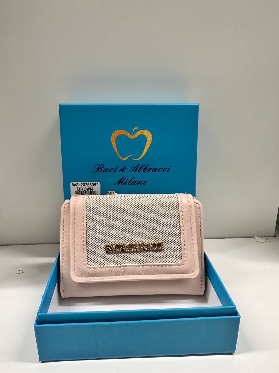 Portafoglio compatto da donna Baci & Abbracci