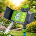Programmatore irrigazione giardino automatico digitale con presa rubinetto 20/27