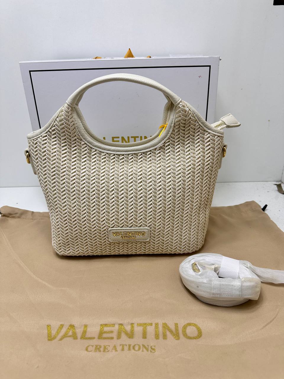 Borsa Borsa a mano con manico rigido Valentino Creations