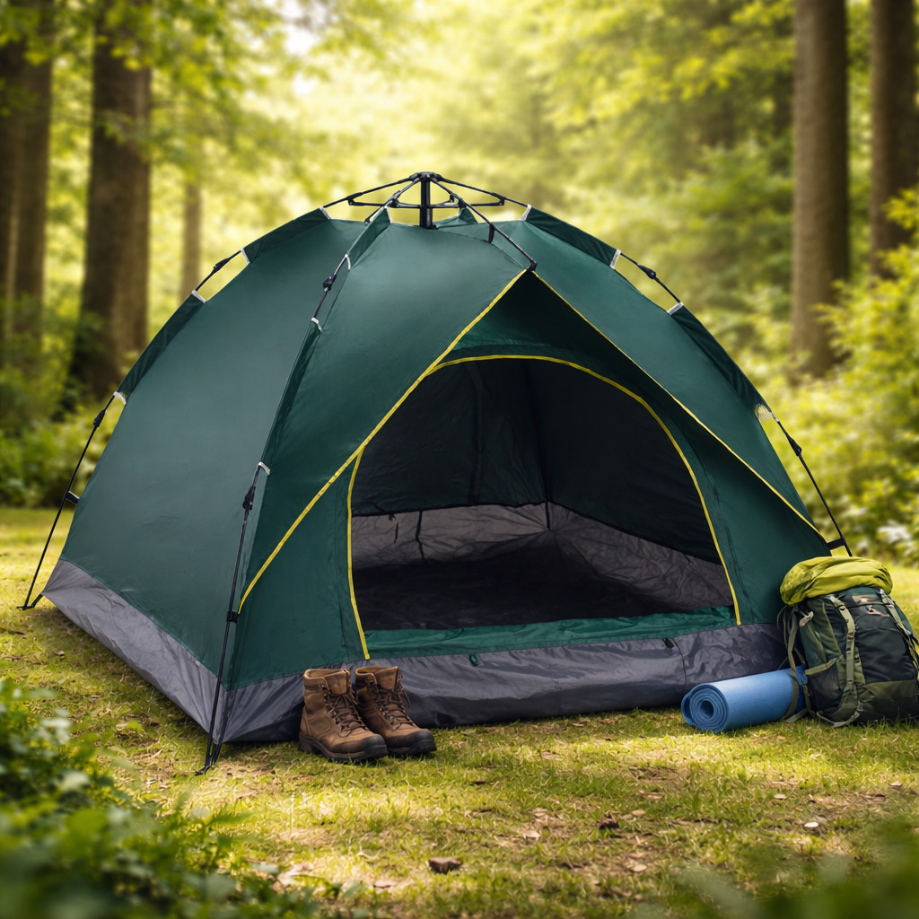 TENDA A CUPOLA DA SOLE CAMPEGGIO AUTOMATICA IMPERMEABILE DA ESTERNO SPIAGGIA