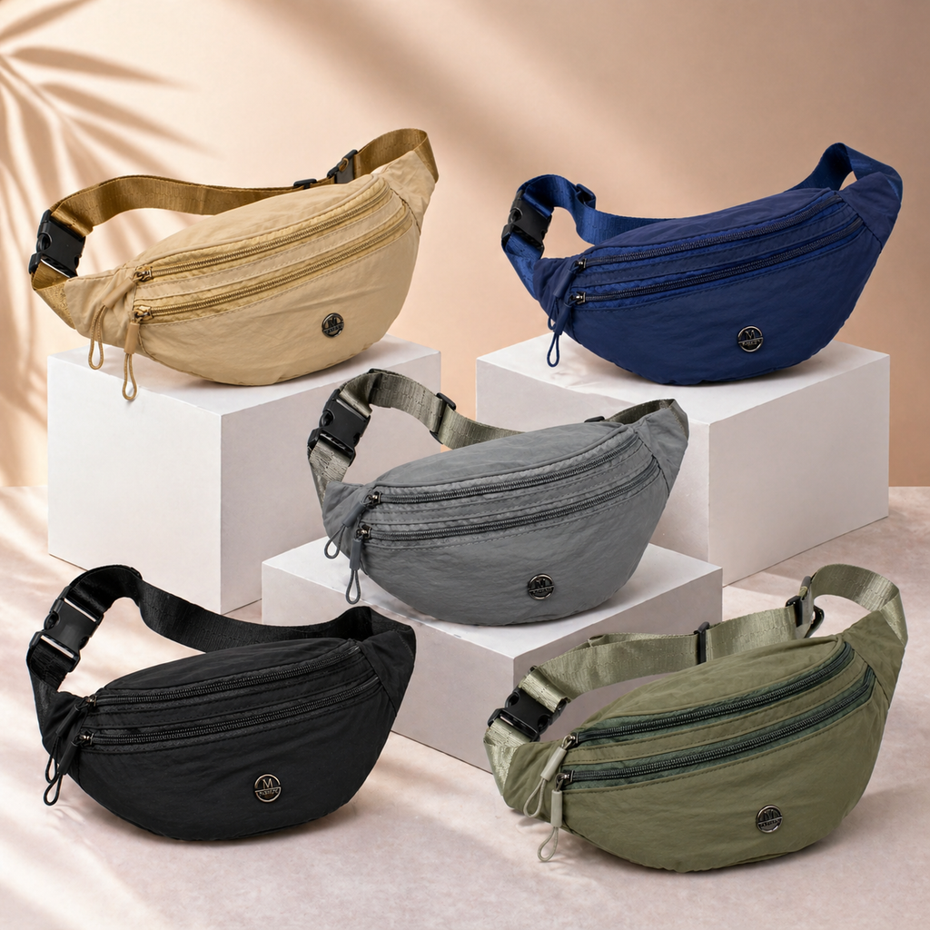 Marsupio Unisex Multitasche – Leggero e Regolabile