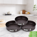 Set 3 Stampi Rotondi Apribili per Dolci