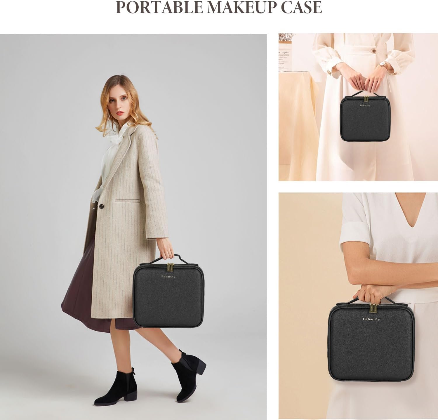Beauty Case Professionale con Specchio LED