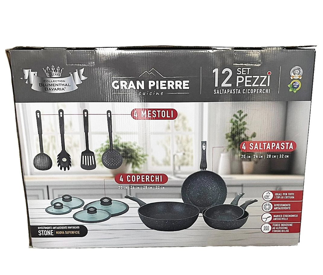 Set 4 salta pasta Gran Pierre