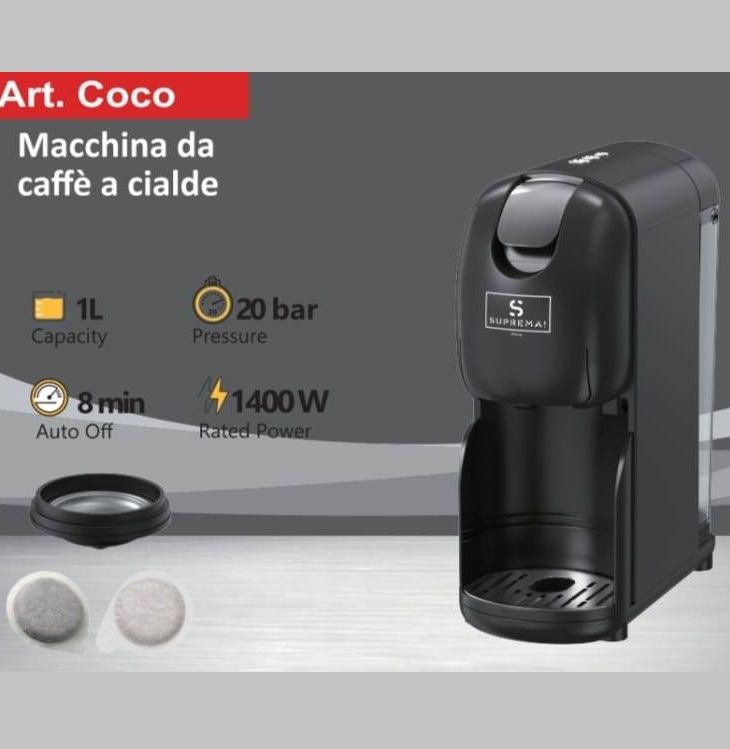 Macchina da caffè a cialde "Art. Coco" di Suprema