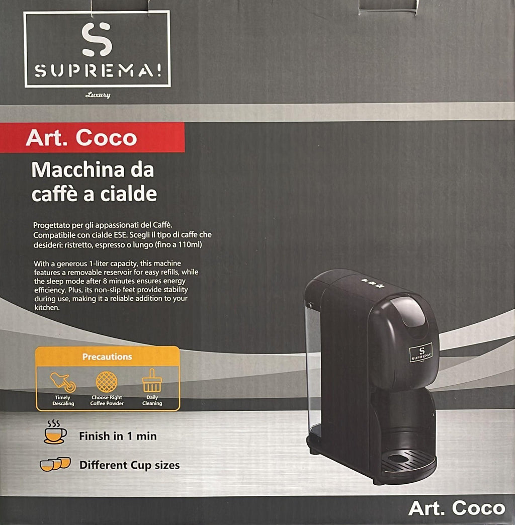 Macchina da caffè a cialde "Art. Coco" di Suprema