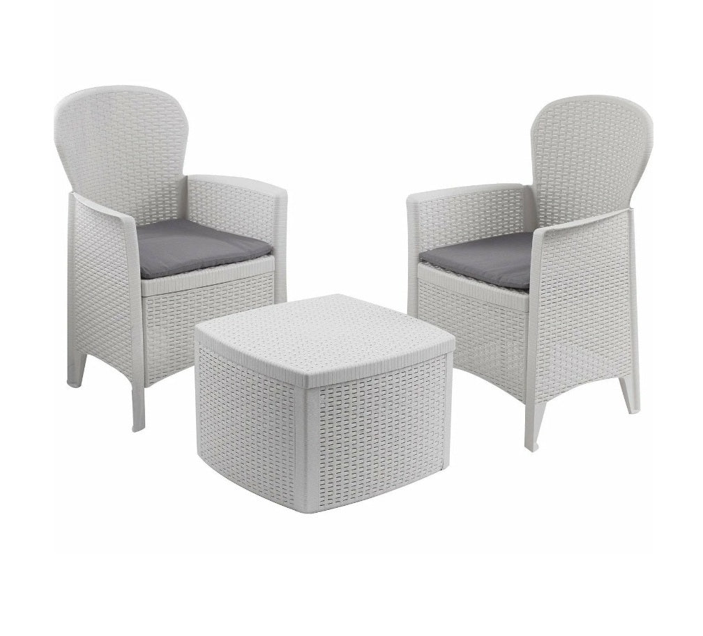 Set da giardino 3 pezzi