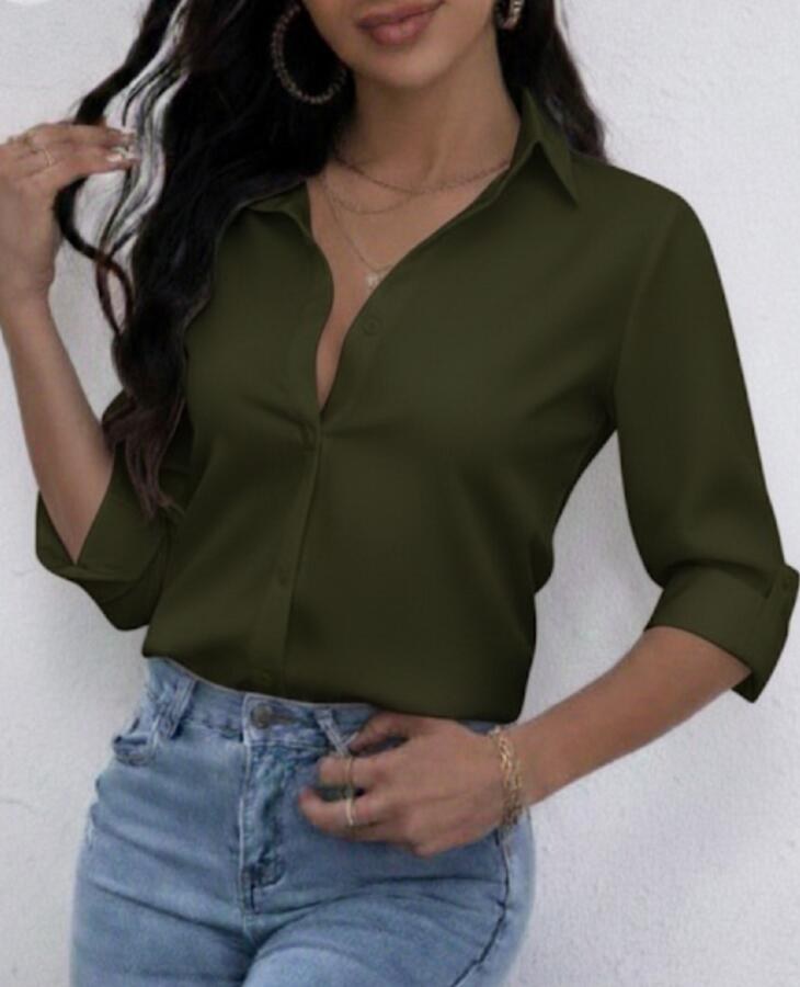 Camicia cotone elasticizzato