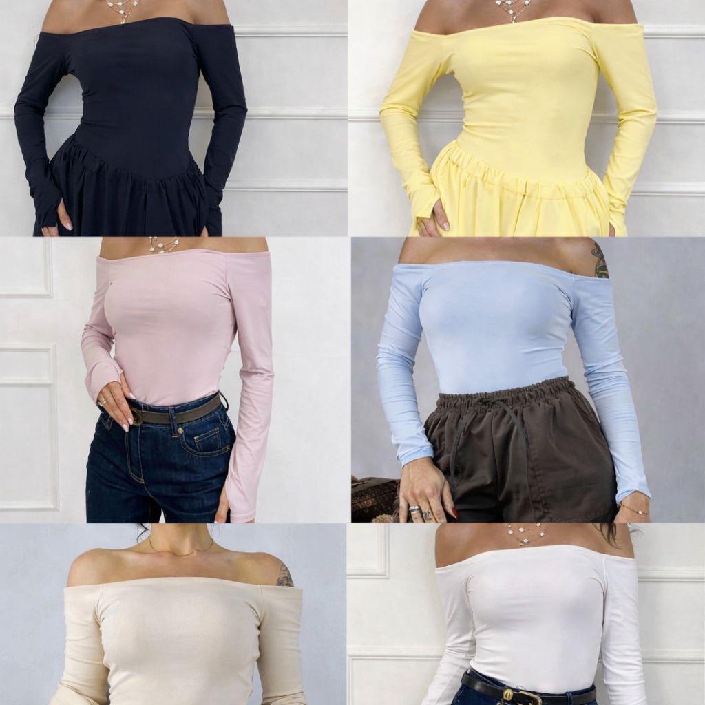 Body con corpetto imbottito