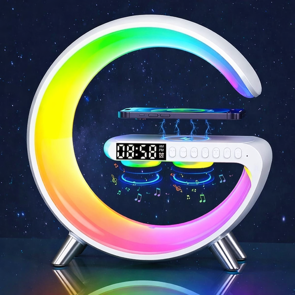 Lampada a LED RGB a forma di "G