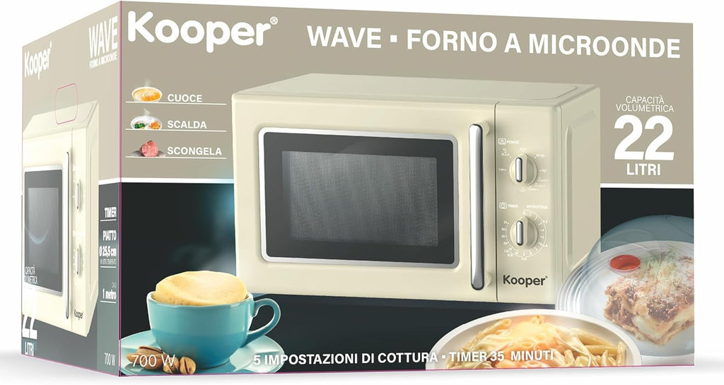 Forno a Microonde 22L 700W Kooper