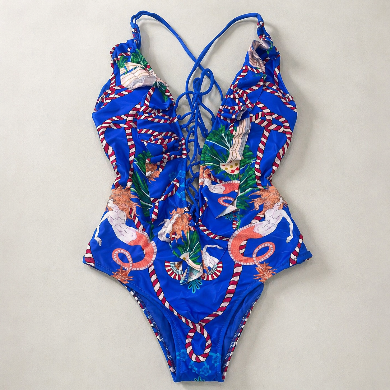 Ocean Breeze Intero Blu intenso con fantasia