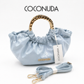 Borsa Donna COCONUDA con Manico Oro – Mini Bag Elegante con Tracolla