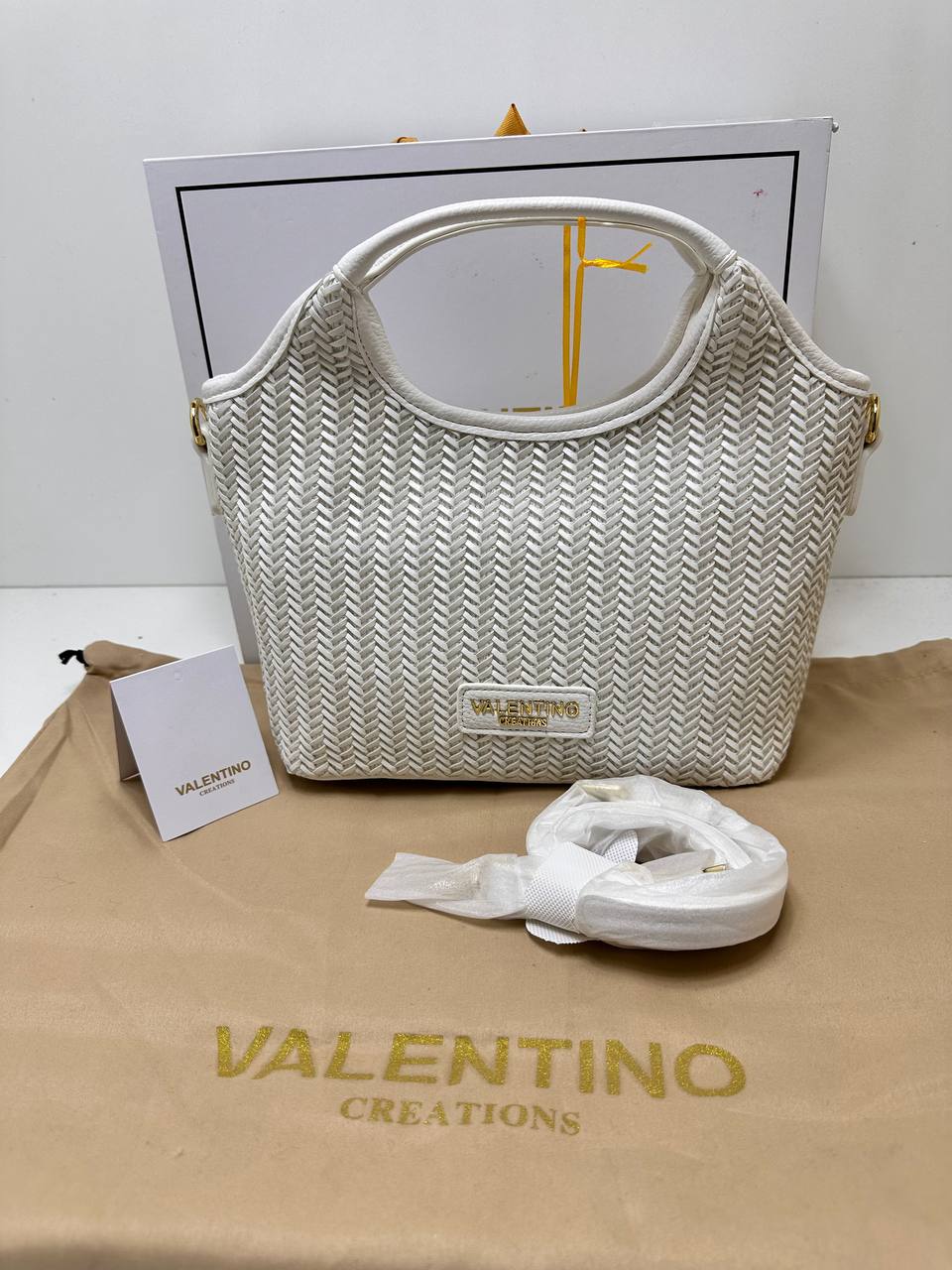 Borsa Borsa a mano con manico rigido Valentino Creations