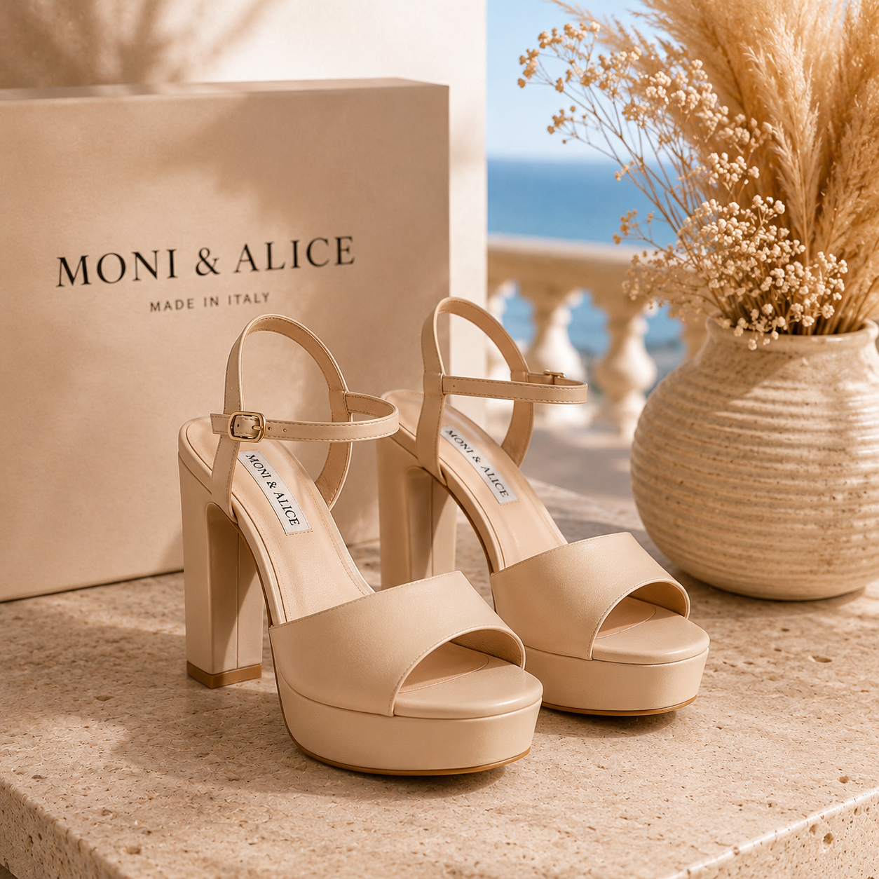 Sandali Platform con Cinturino