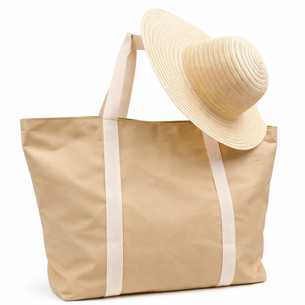 Sabrina Teneri – Borsa Mare Grande con Cappello Estivo