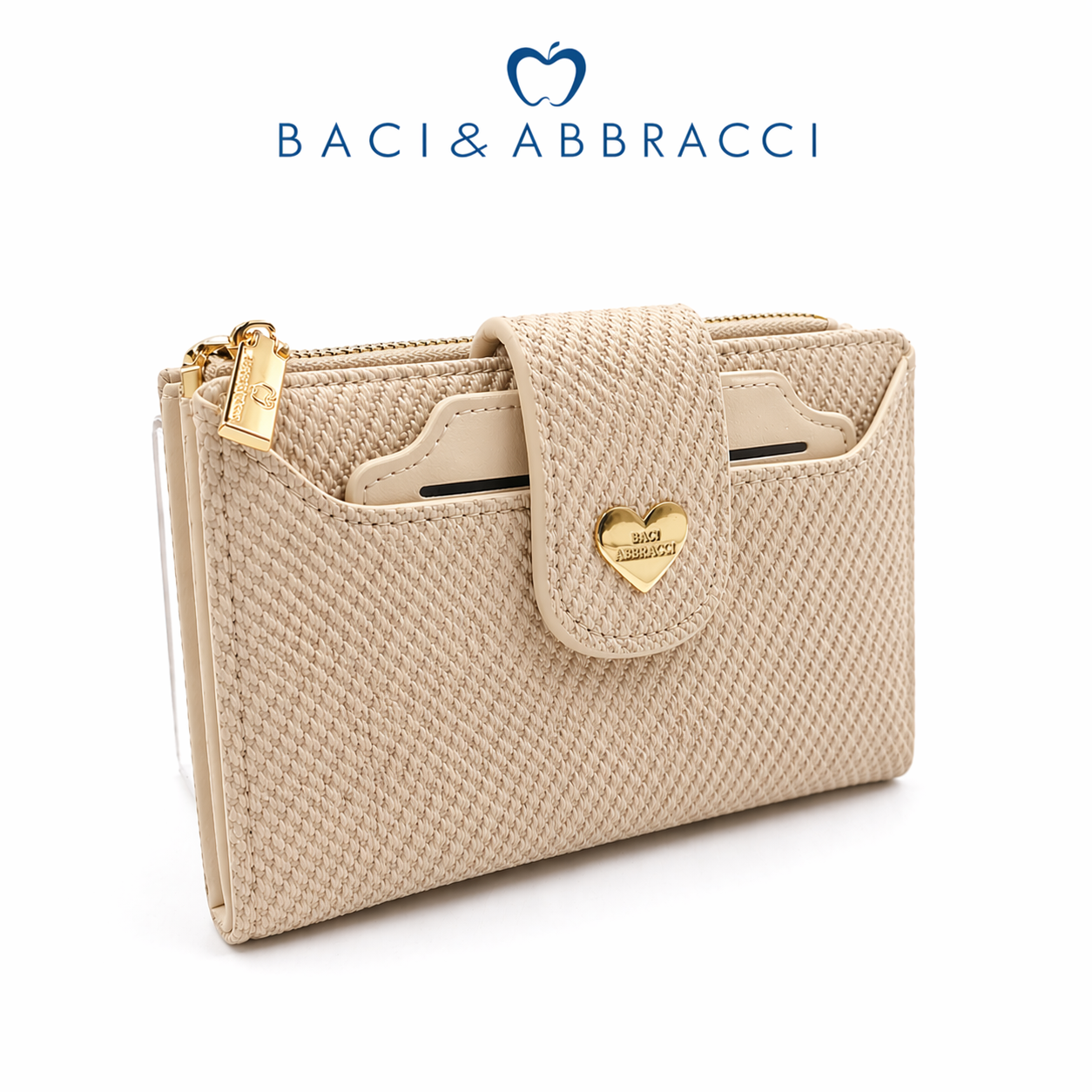 Portafoglio Donna Compatto Baci & Abbracci