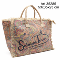 Sabrina Teneri – Borsa Mare Grande con Fantasia Estiva