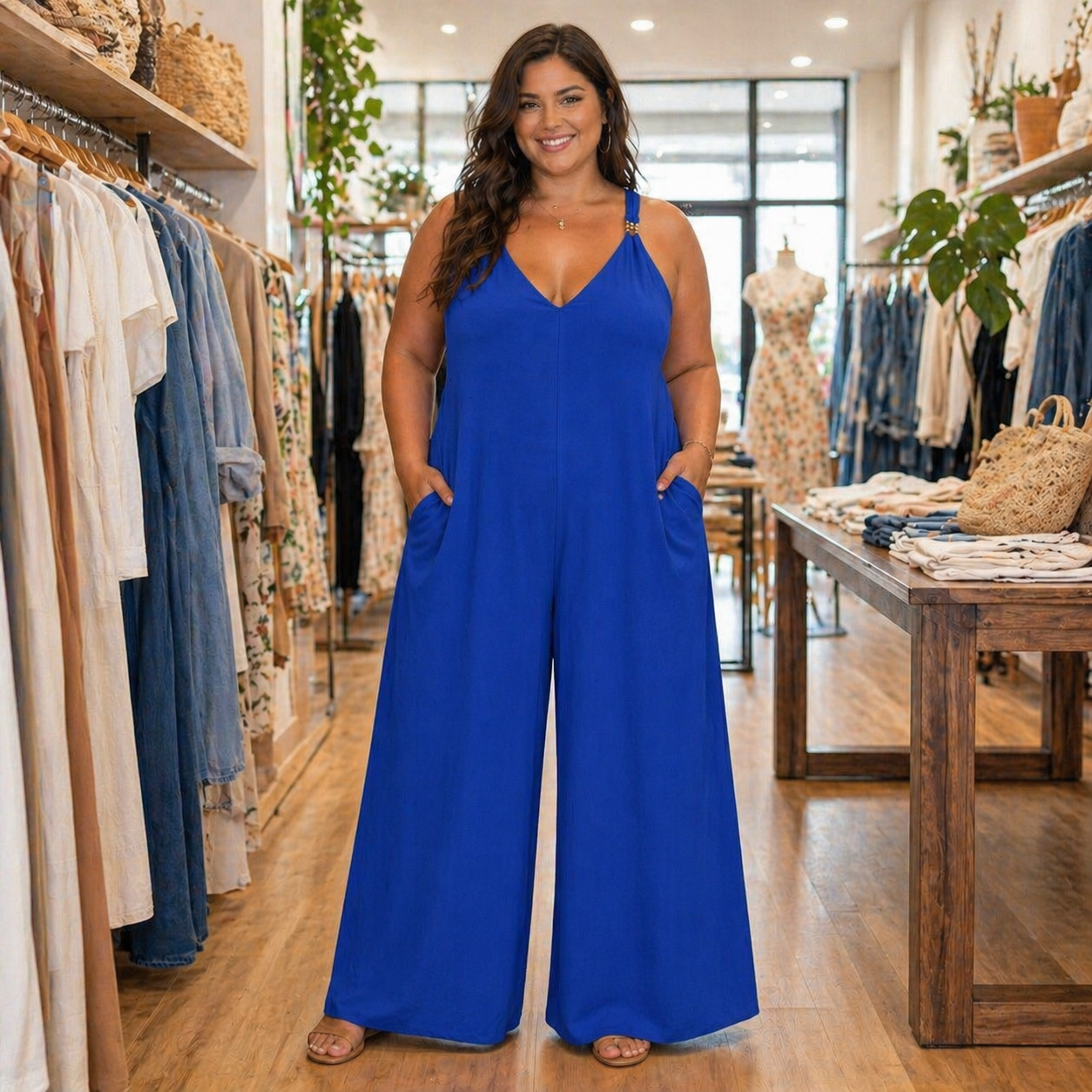 Tuta Curvy Jumpsuit – Vestibilità Perfetta