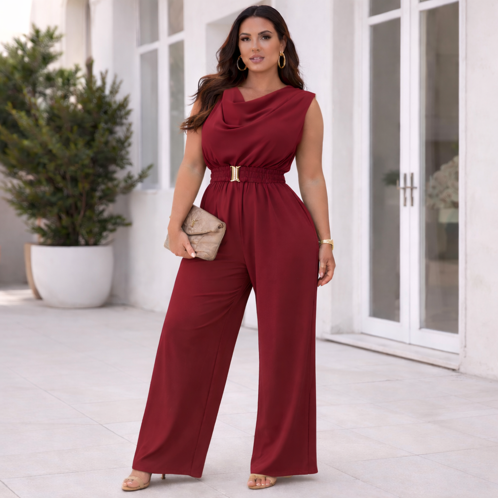 Tuta Elegante Donna con Cintura