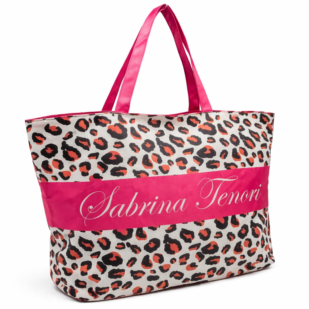 Borsa Mare Leopardata Sabrina Tenori