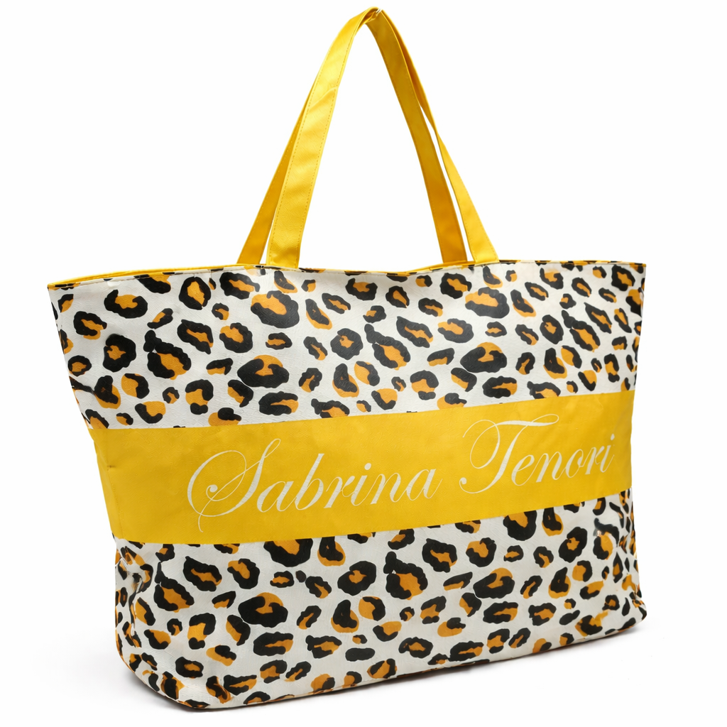 Borsa Mare Leopardata Sabrina Tenori