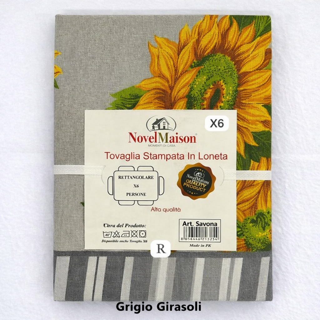 Tovaglia Loneta 6 Posti Novel Maison Fantasia
