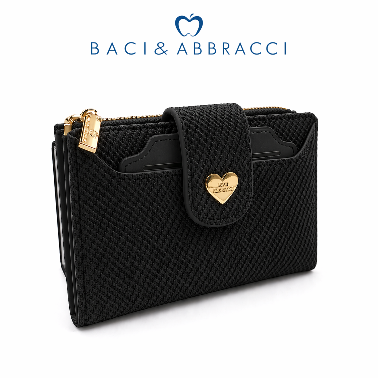 Portafoglio Donna Compatto Baci & Abbracci