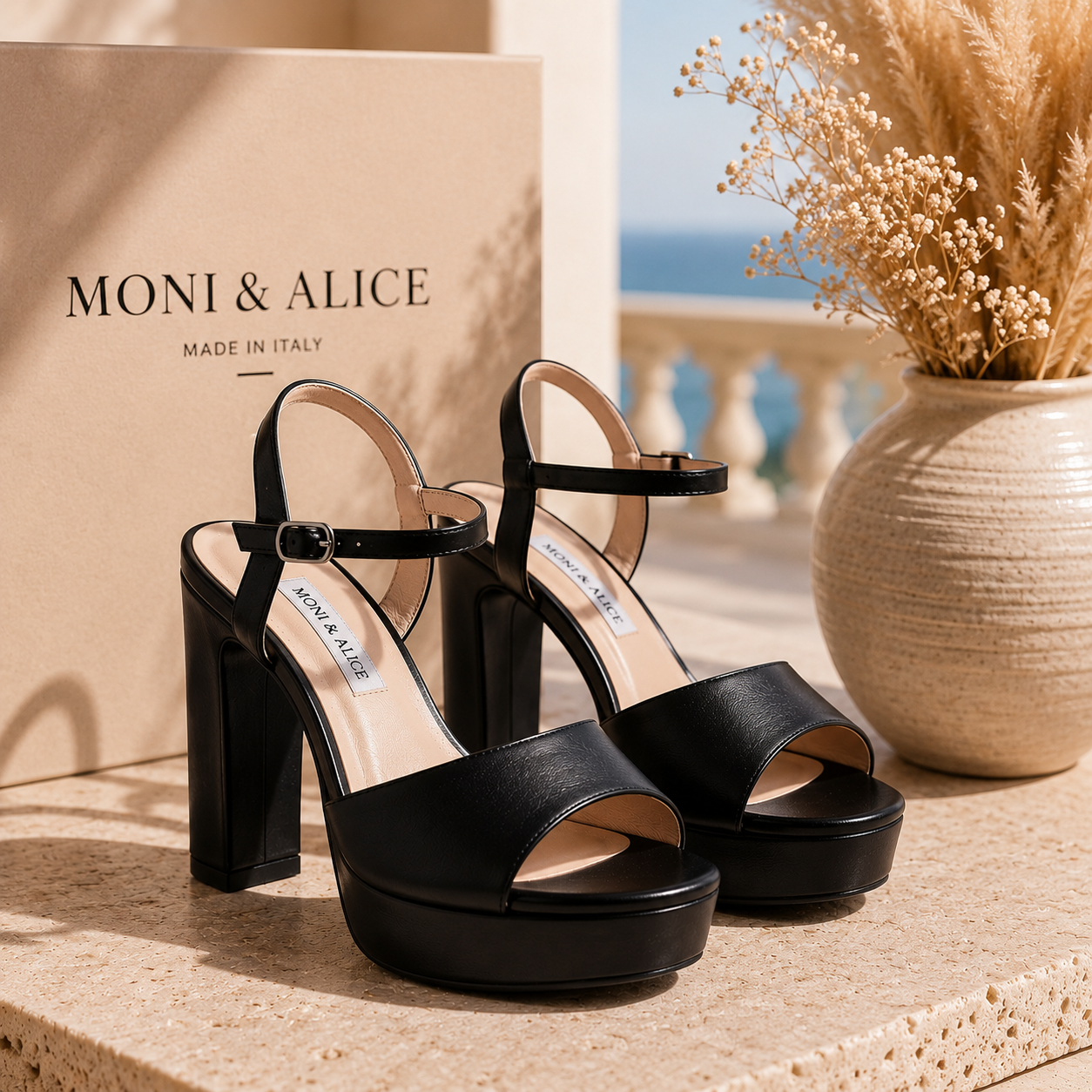 Sandali Platform con Cinturino