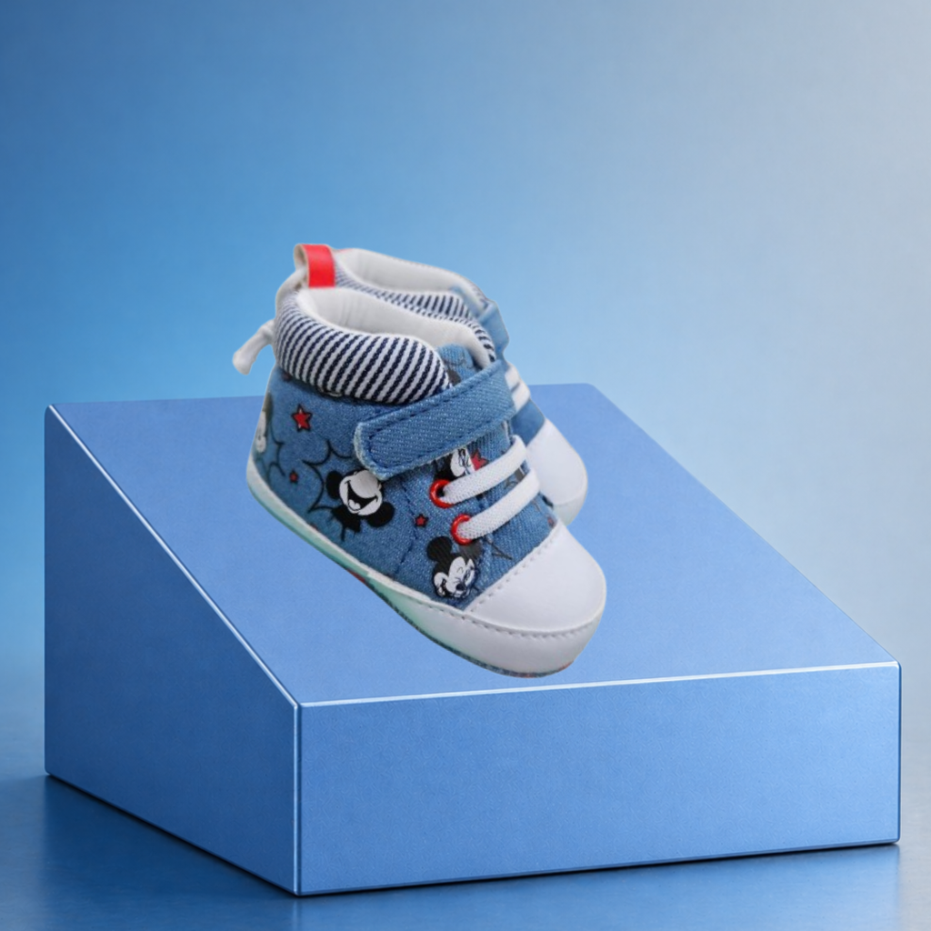 Scarpine Neonato Mickey