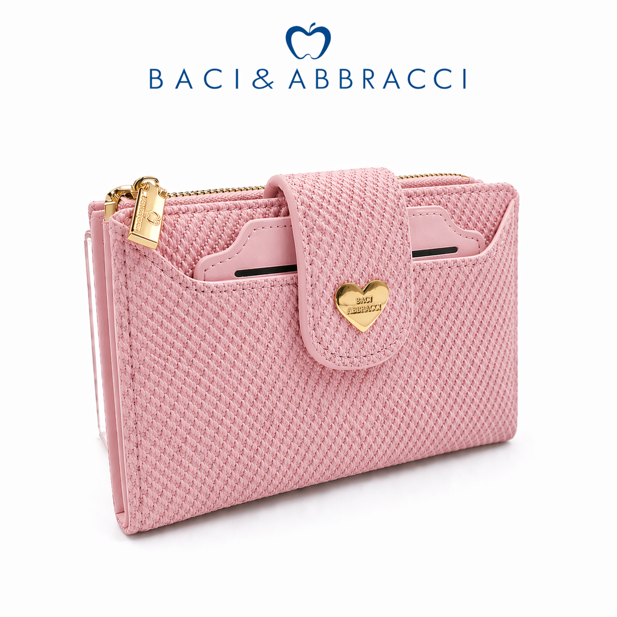 Portafoglio Donna Compatto Baci & Abbracci