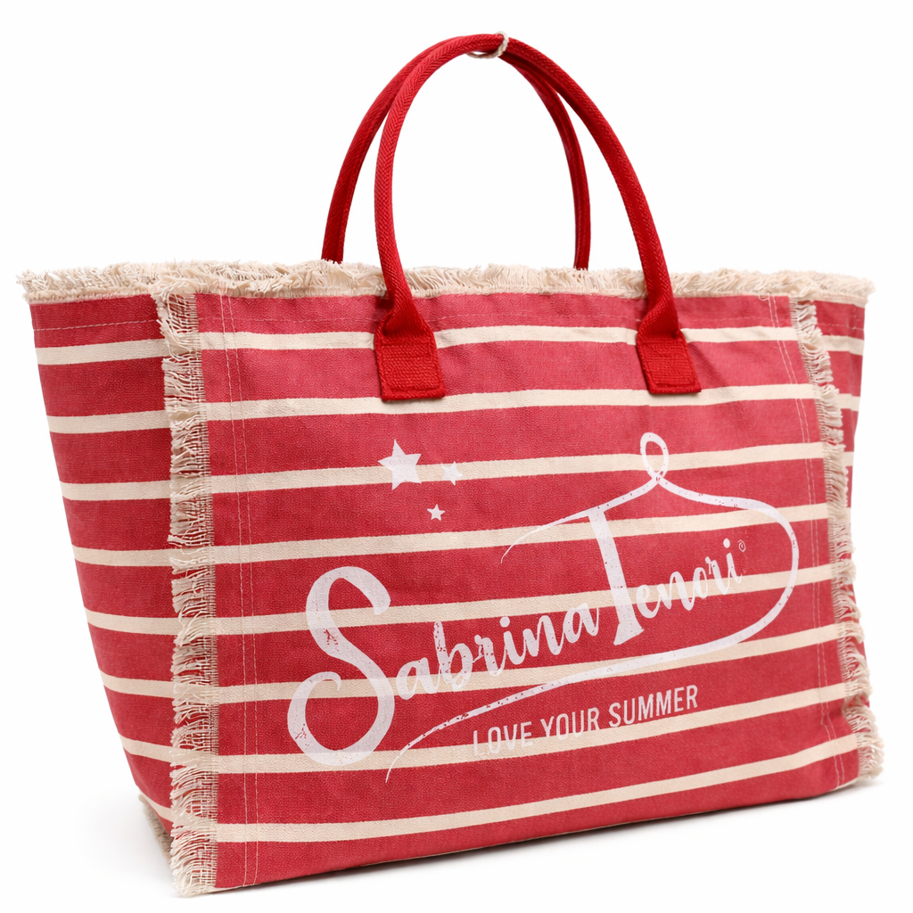 Sabrina Teneri – Borsa Mare Grande Fantasia Righe