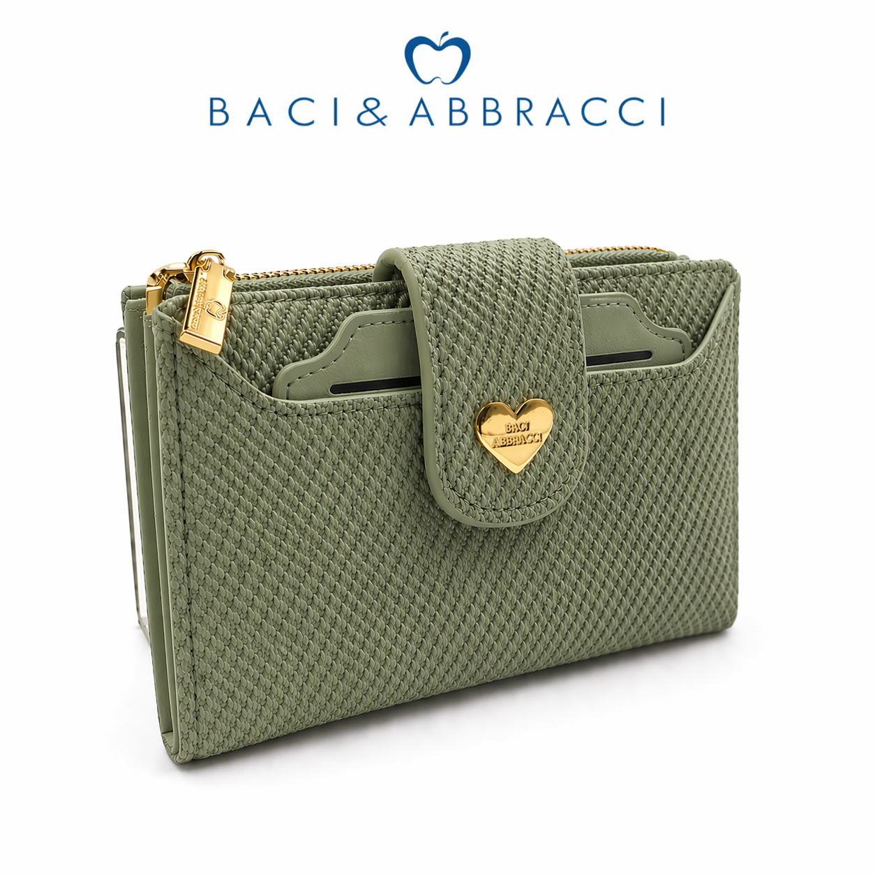 Portafoglio Donna Compatto Baci & Abbracci