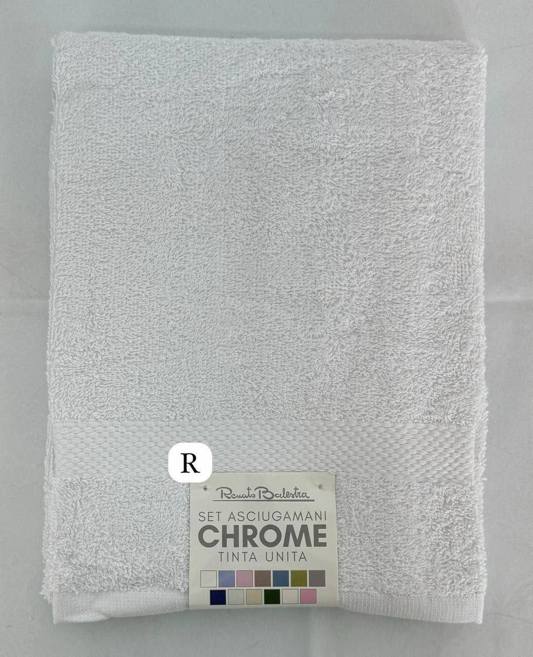 Set Asciugamani “Chrome” – Tinta Unita