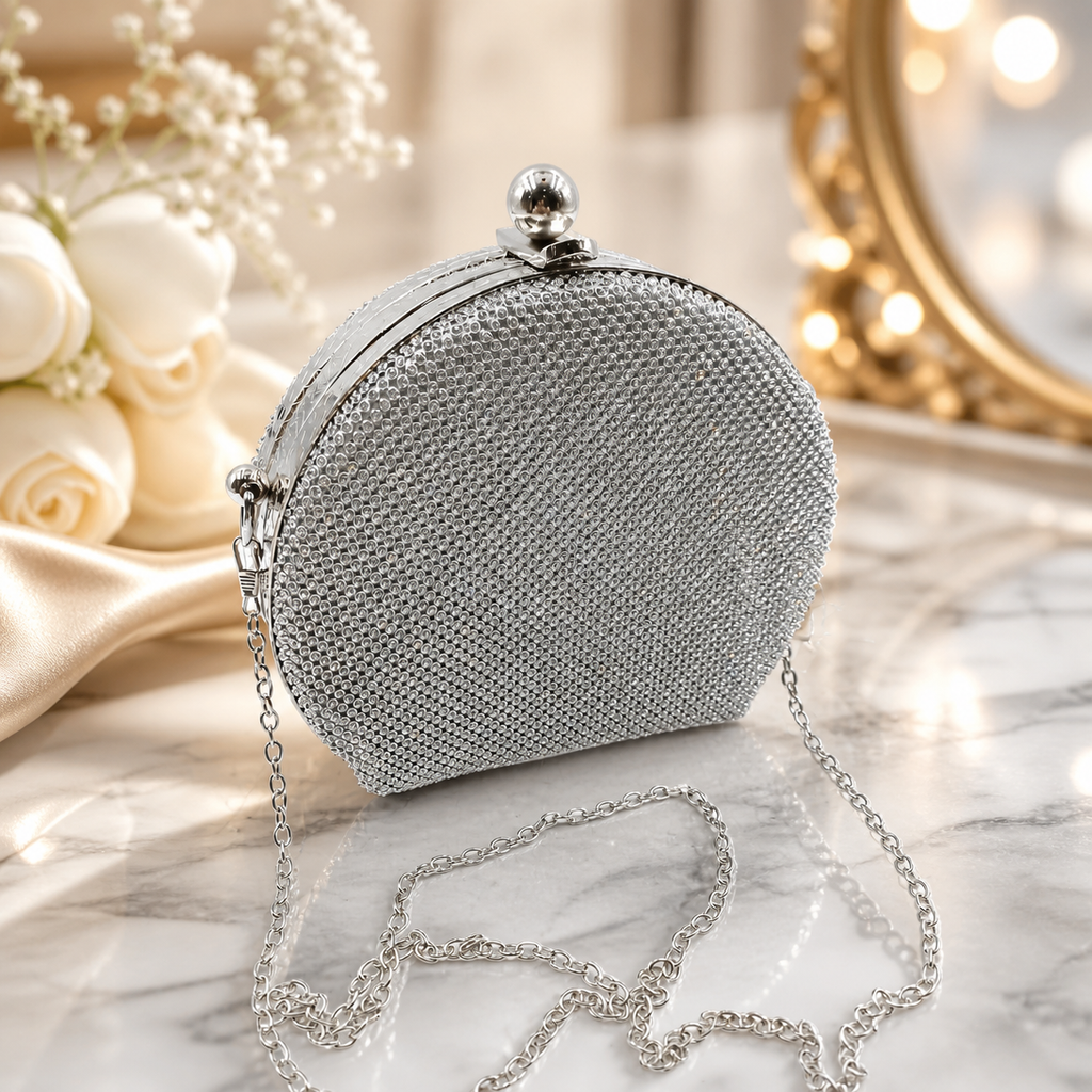 Pochette Elegante con Strass