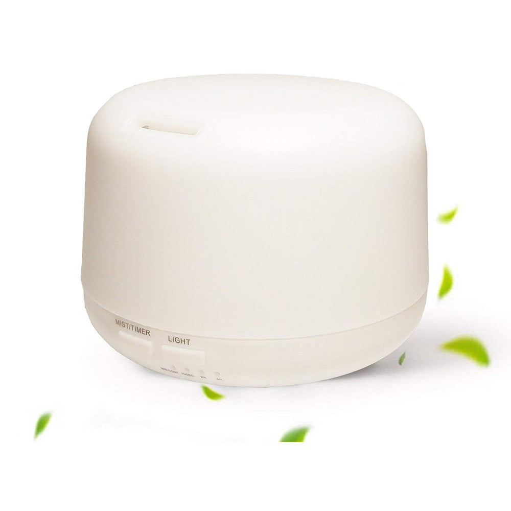 AROMATERAPIA 7 LED UMIDIFICATORE AD ULTRASUONI DEPURATORE 300ML DIFFUSORE AROMI