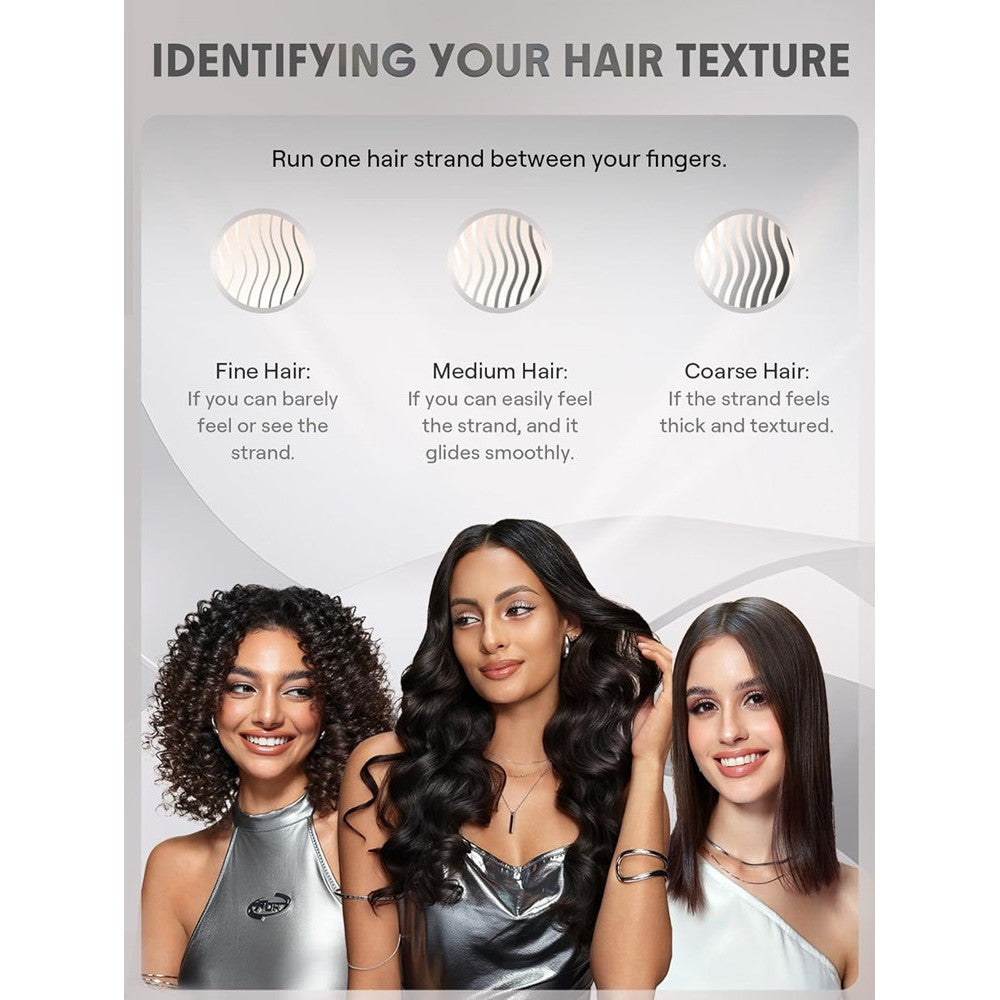 ARRICCIACAPELLI AUTOMATICO CON 3 TEMPERATURE ROTAZIONE ANTIGROVIGLIO PER STYLING CAPELLI