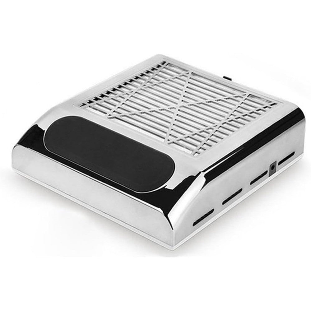 ASPIRAPOLVERE PER UNGHIE 80 W MANICURE PROFESSIONALE COLLETTORE POLVERI FILTRO