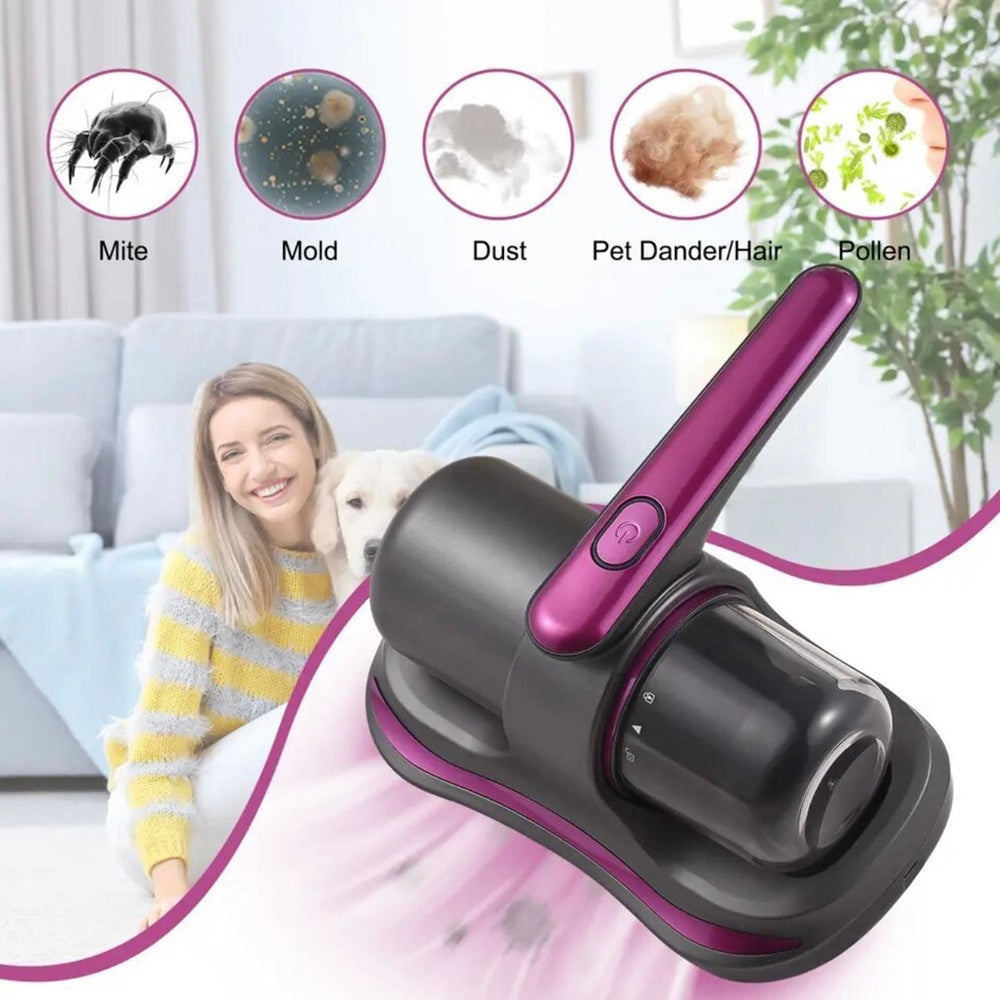 Aspirapolvere Anti-Acari UV – Igiene Profonda per Letti e Divani