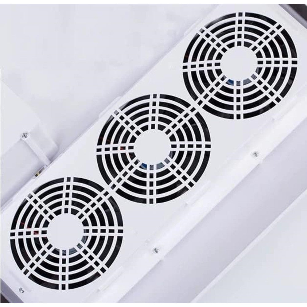 ASPIRAPOLVERE PROFESSIONALE PER UNGHIE 40 W ASPIRATORE PER MANICURE PEDICURE BIANCO
