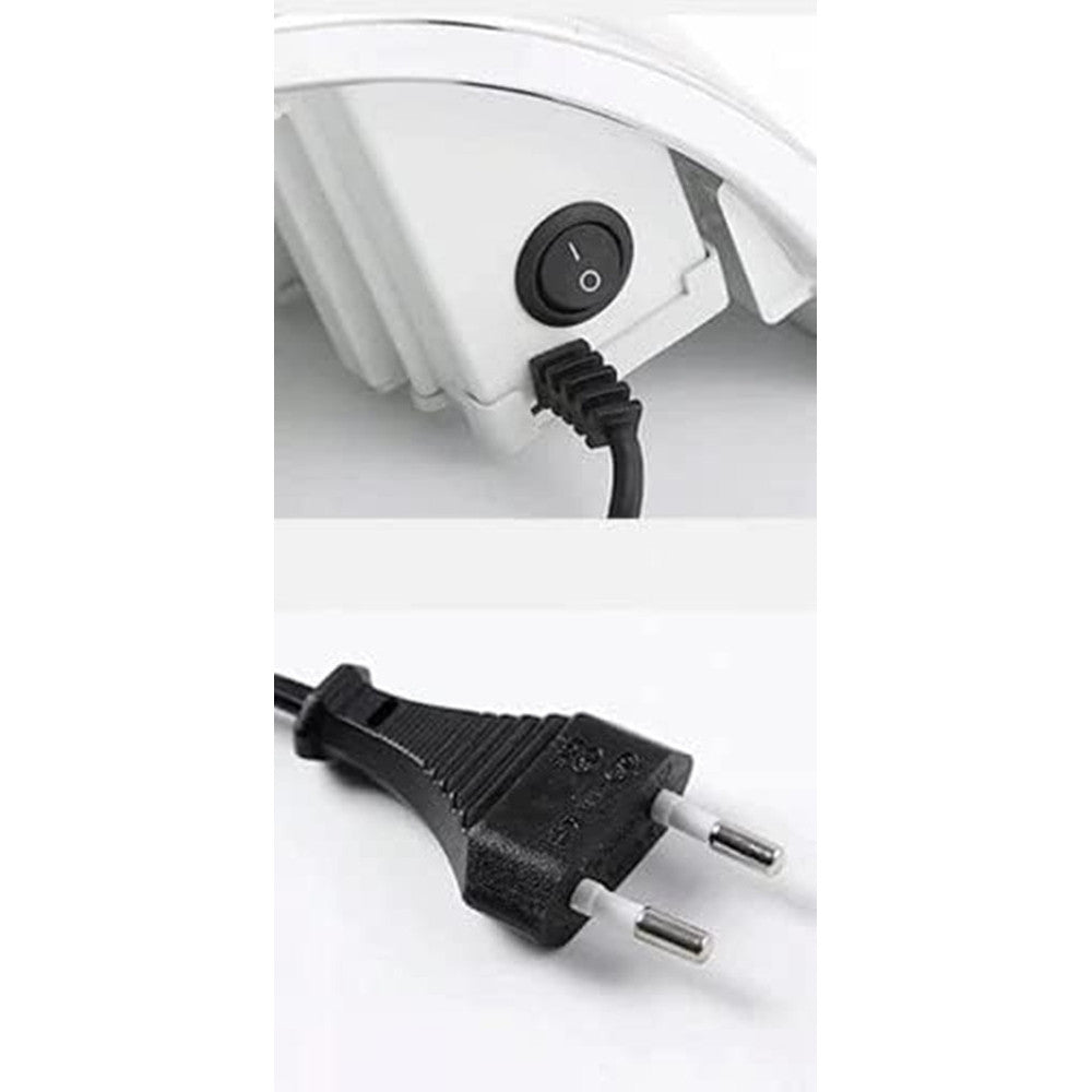 ASPIRAPOLVERE PROFESSIONALE PER UNGHIE 40 W ASPIRATORE PER MANICURE PEDICURE BIANCO
