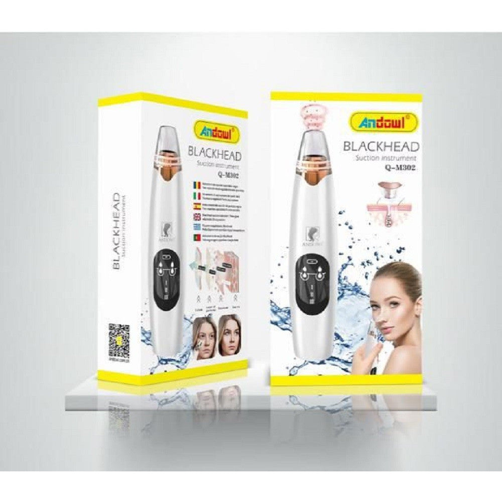 ASPIRATORE ESTRATTORE DISPOSITIVO PER PULIZIA PUNTI NERI RICARICABILE USB Q-M302