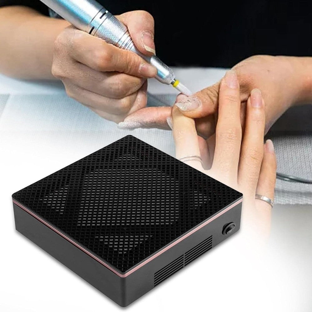 ASPIRATORE PER UNGHIE CON FILTRO RIUTILIZZABILE SALONE PER MANICURE ASPIRAPOLVERE