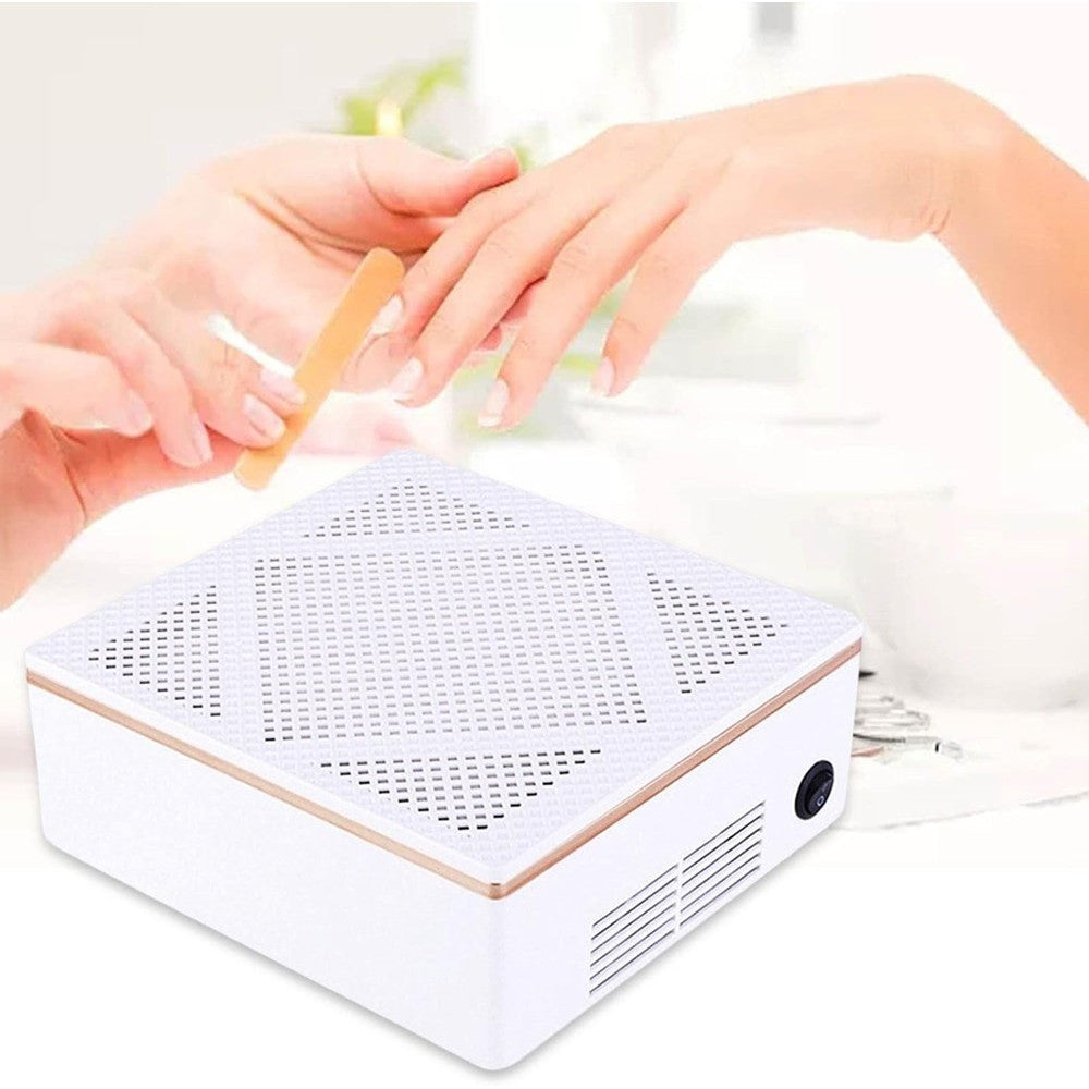 ASPIRATORE PER UNGHIE CON FILTRO RIUTILIZZABILE SALONE PER MANICURE ASPIRAPOLVERE