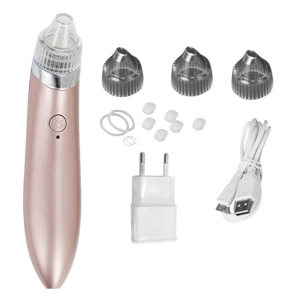 ASPIRATORE RIMUOVERE PUNTI NERI AD ULTRASUONI PULIZIA VISO FACCIALE PORTATILE