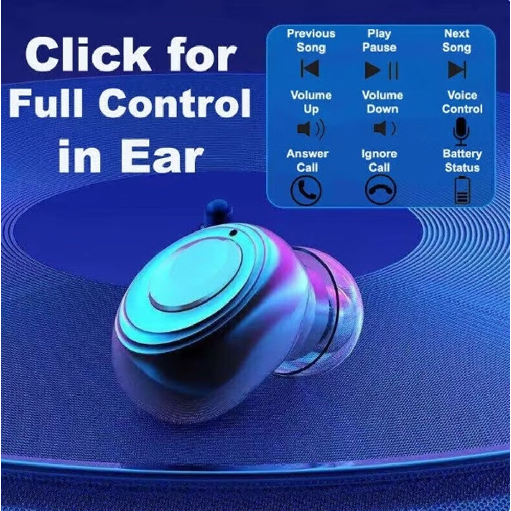 AURICOLARI SPORTIVI WIRELESS TWS CUFFIE BLUETOOTH 5.1 IMPERMEABILI SUONO AD ALTA FEDELTÀ
