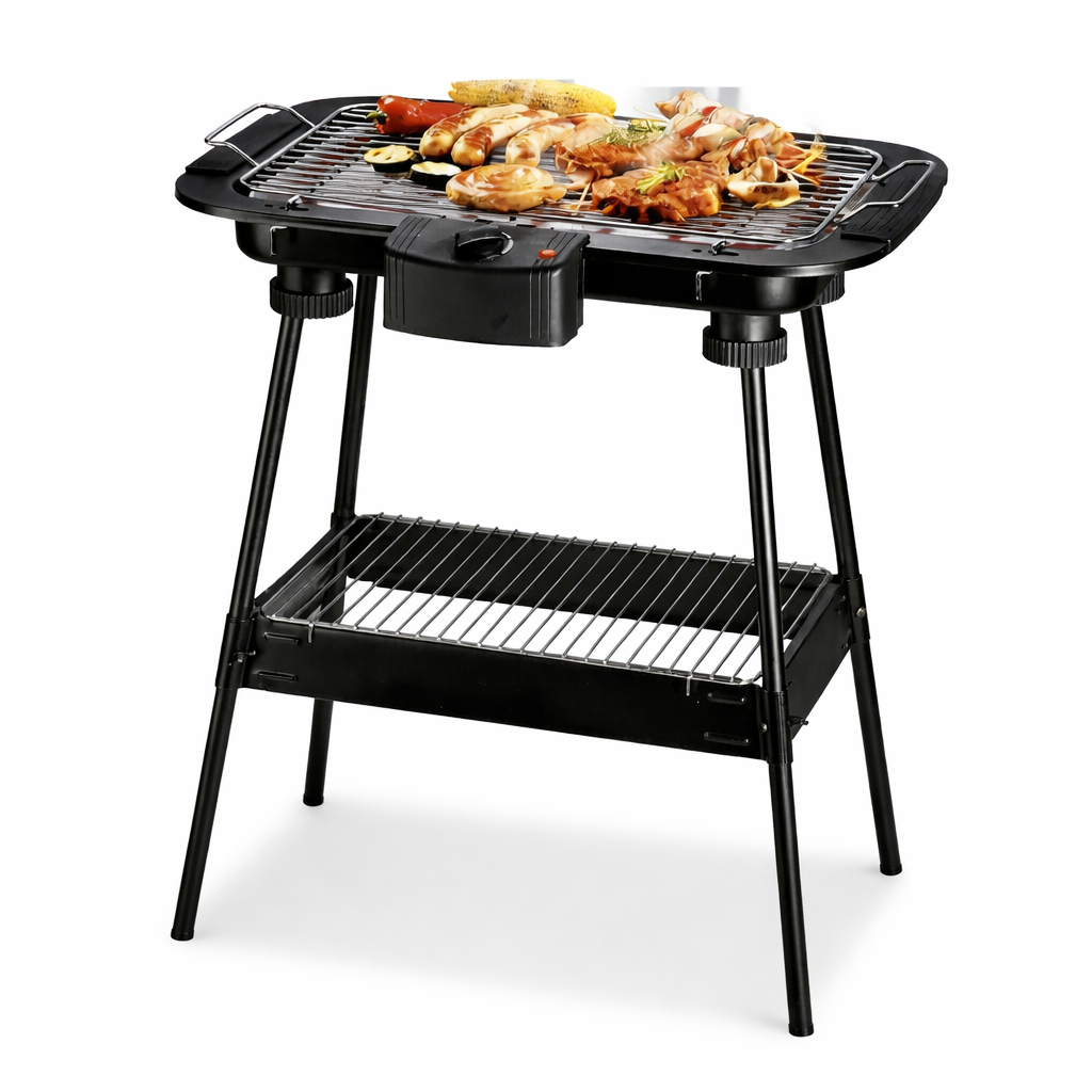 Barbecue Elettrico con Supporto DPM Barney Stand – 2000W